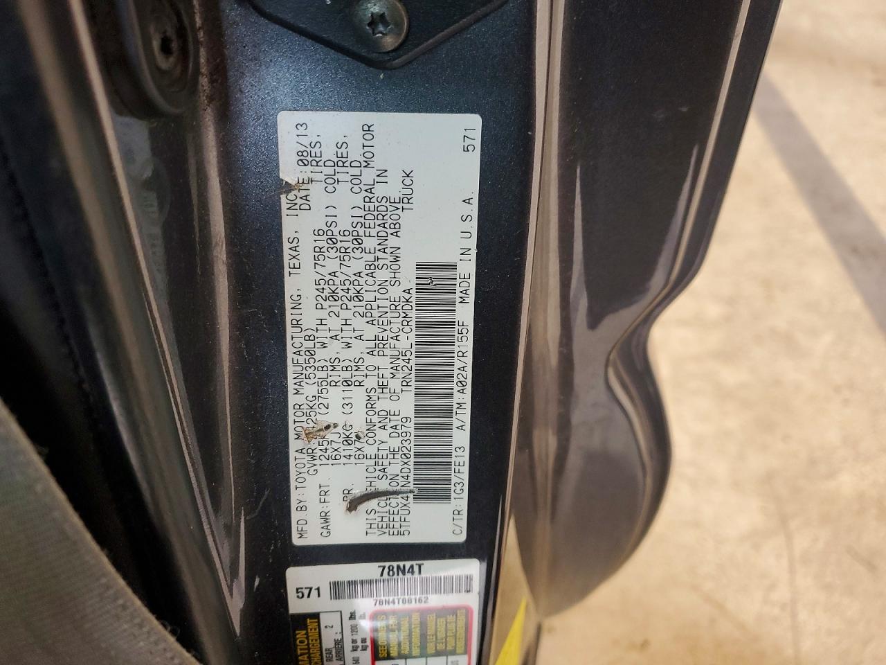 2013 Toyota Tacoma Base