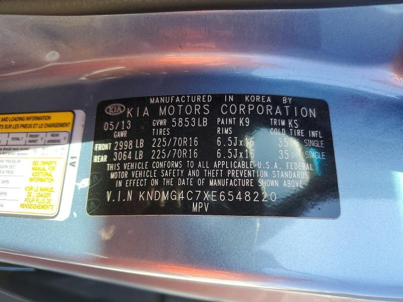 2014 KIA Sedona lx