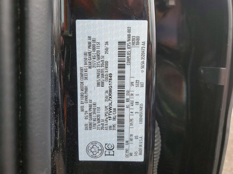 2024 Ford F150 Lightning XLT