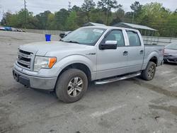 Salvage cars for sale from Copart Savannah, GA: 2014 Ford F150 Supercrew