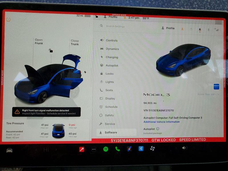 2022 Tesla Model 3