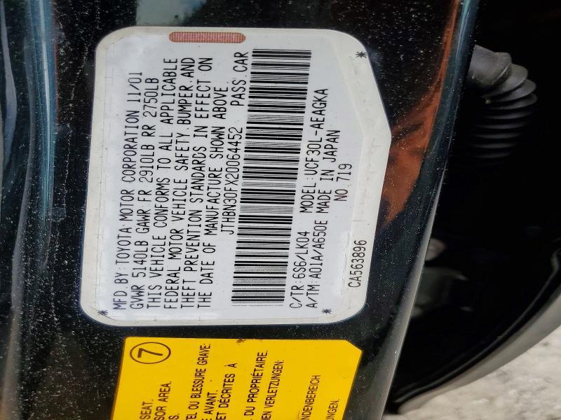 2002 Lexus Ls 430 Base