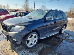 Mercedes-Benz M-class salvage cars for sale: 2015 Mercedes-Benz Ml 350 Bluetec