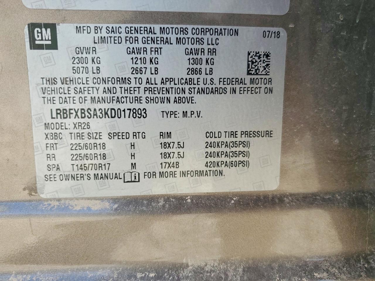 2019 Buick Envision Preferred