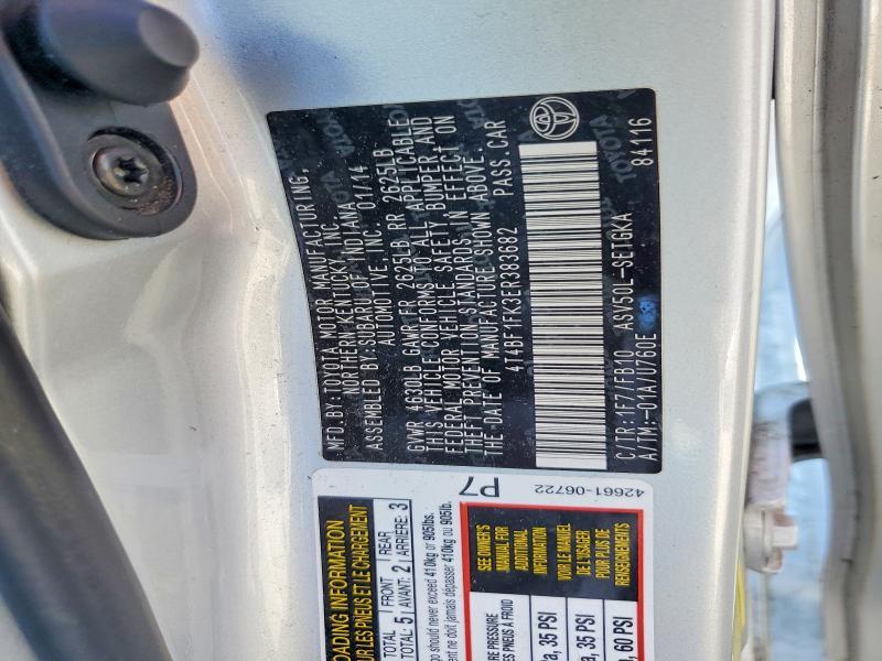 2014 Toyota Camry xle