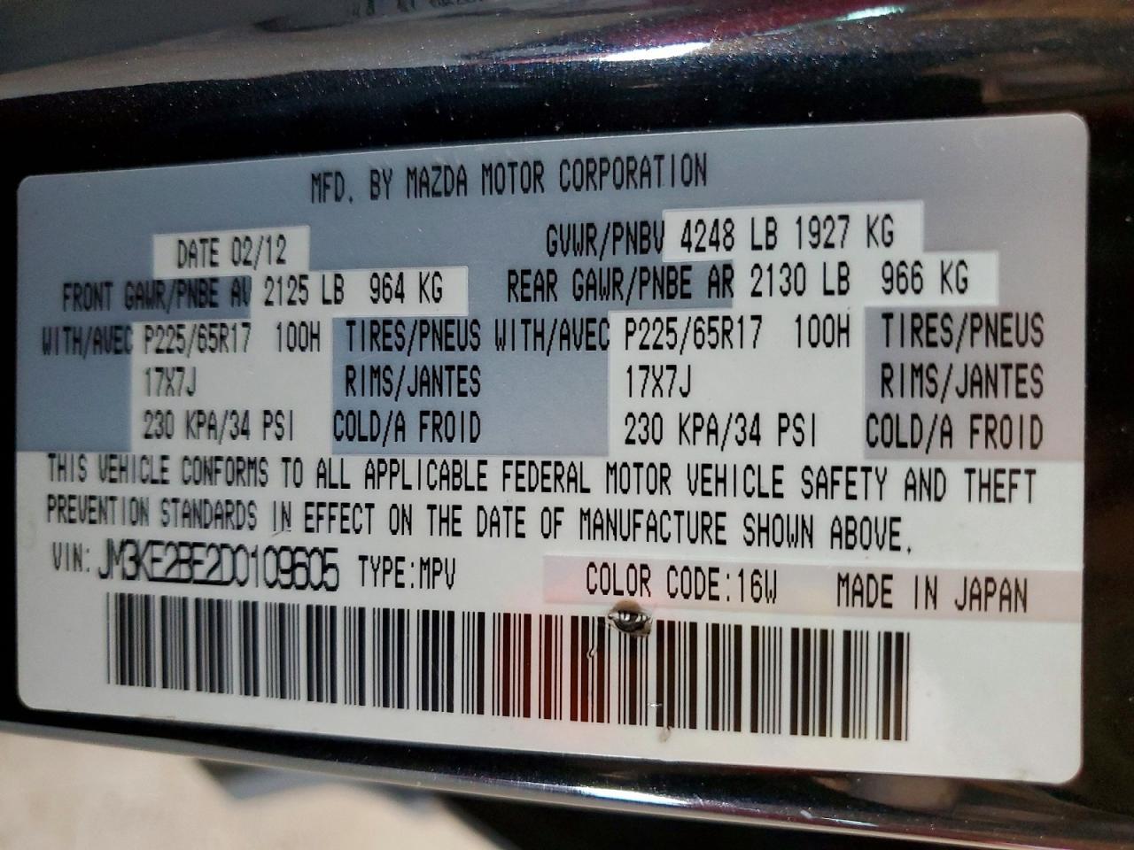 2013 Mazda Cx-5 Sport