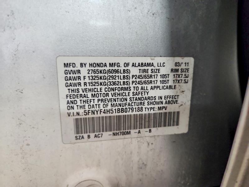 2011 Honda Pilot exl