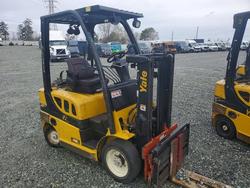 Salvage trucks for sale at Mebane, NC auction: 2016 Yale GLC050LXNDAV062 Forklift