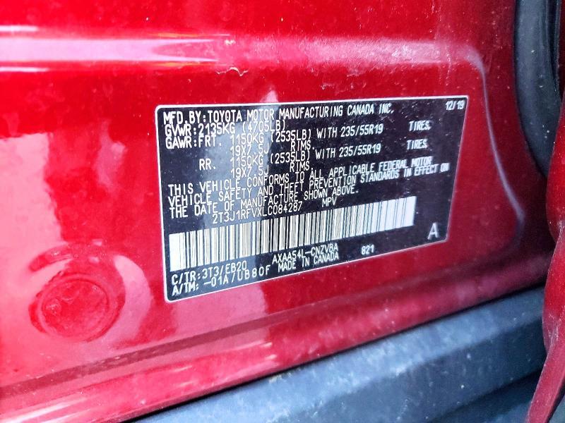 2020 Toyota Rav4 Adventure