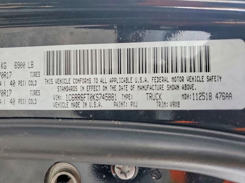 2019 Dodge RAM 1500 Classic Tradesman