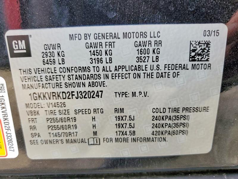 2015 GMC Acadia Slt-1