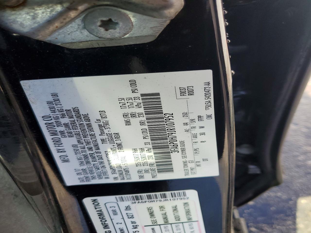 2018 Ford Fusion se