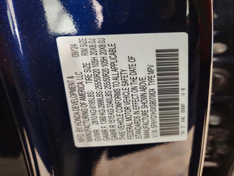 2025 Honda Pilot Sport