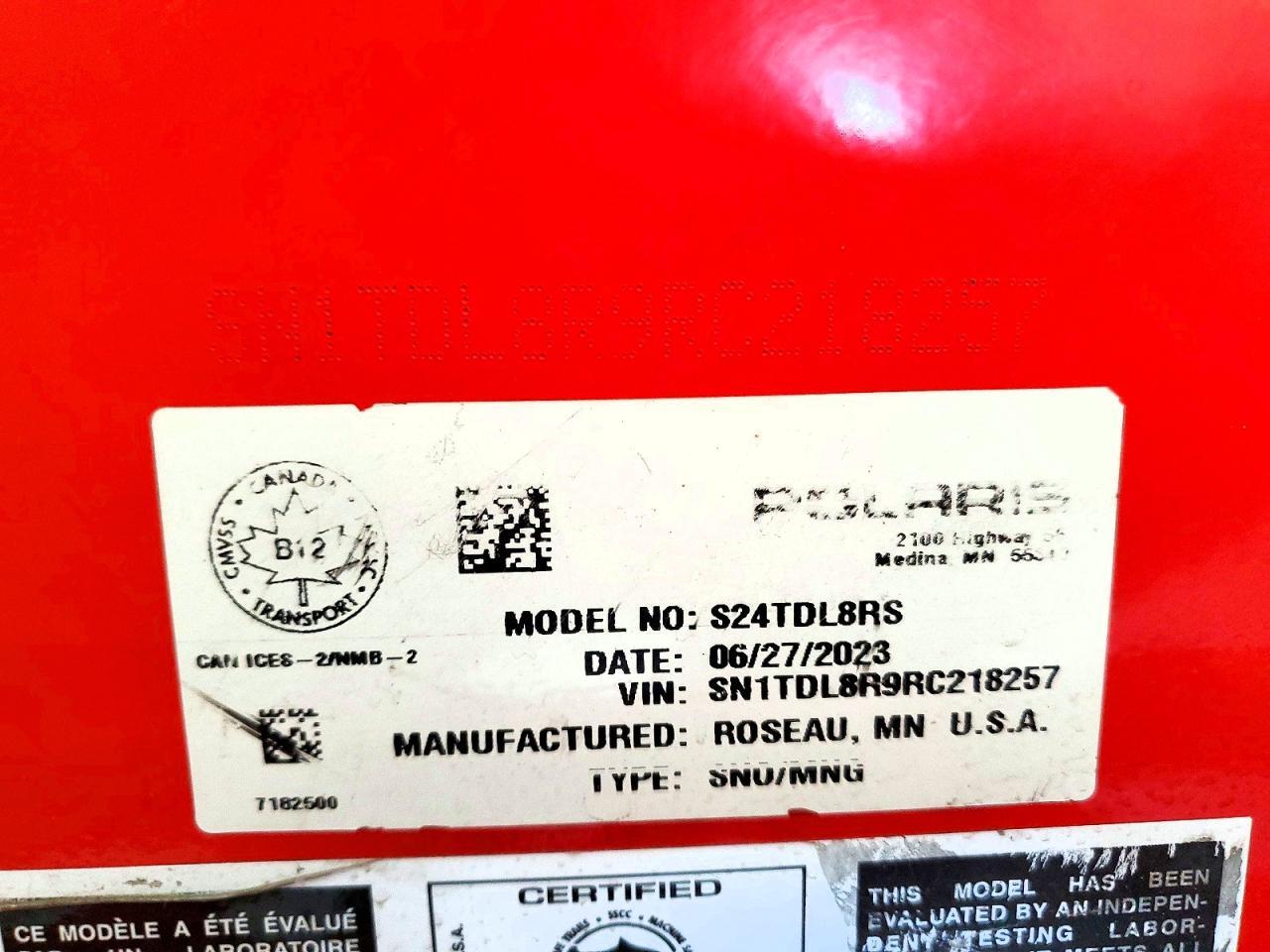 2024 Polaris 850 Indy XCR 136