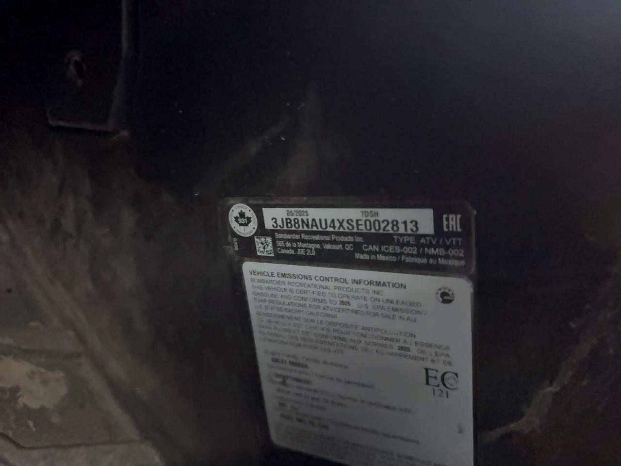 2025 Can-Am Maverick R Utility Vehicle