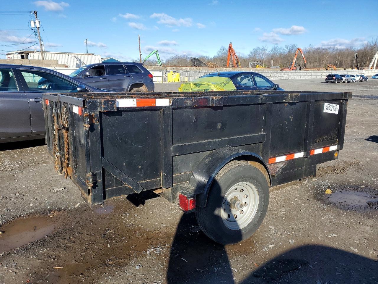 2025 P&T 5X10 Dump Trailer