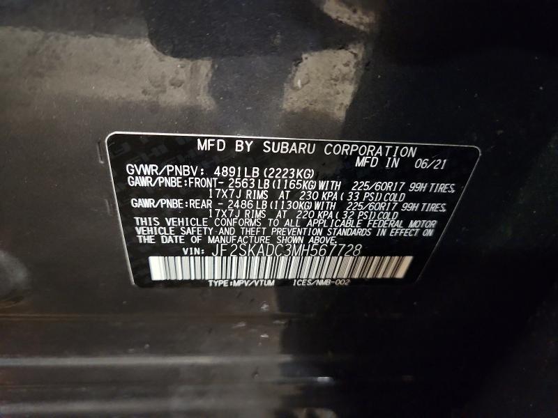 2021 Subaru Forester