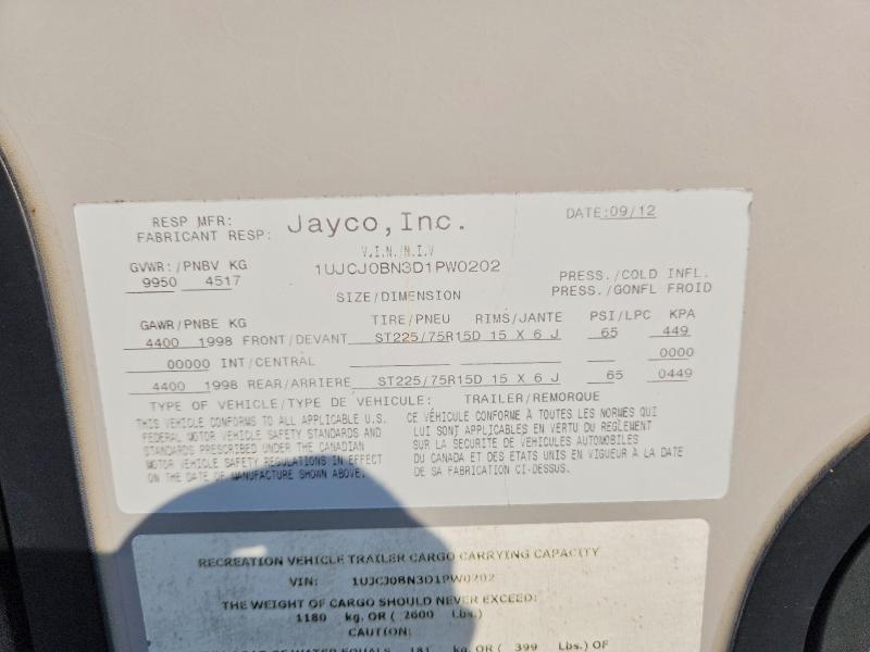 2013 Jayco Eagle Camper