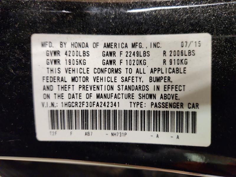 2015 Honda Accord lx