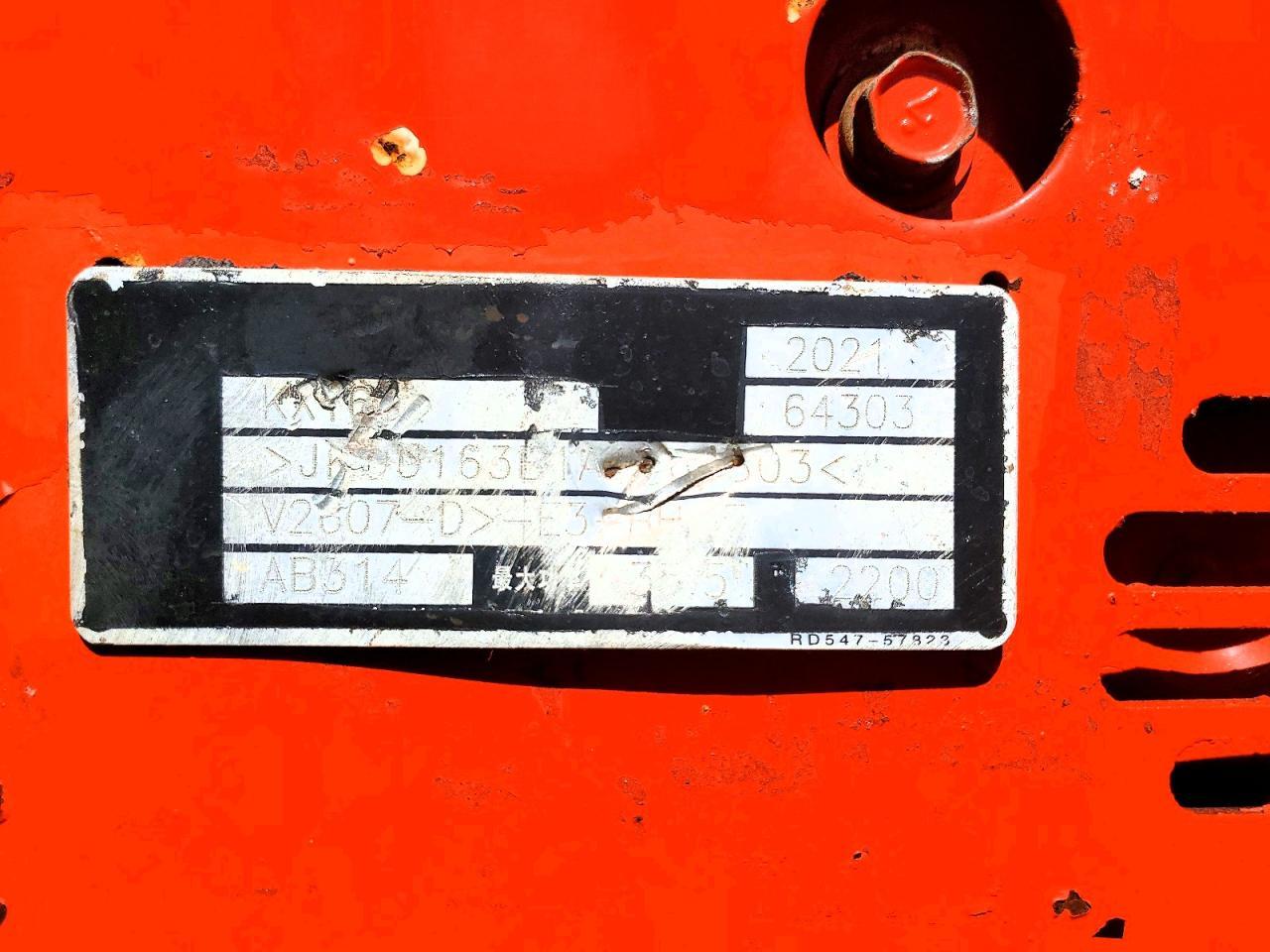 2021 Kubota KX057 Excavator