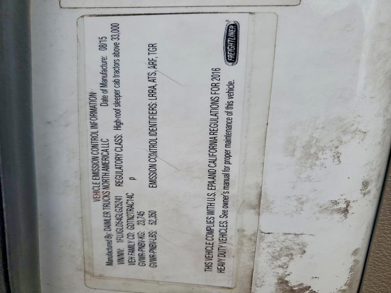 2016 Freightliner Cascadia 125 Semi Truck