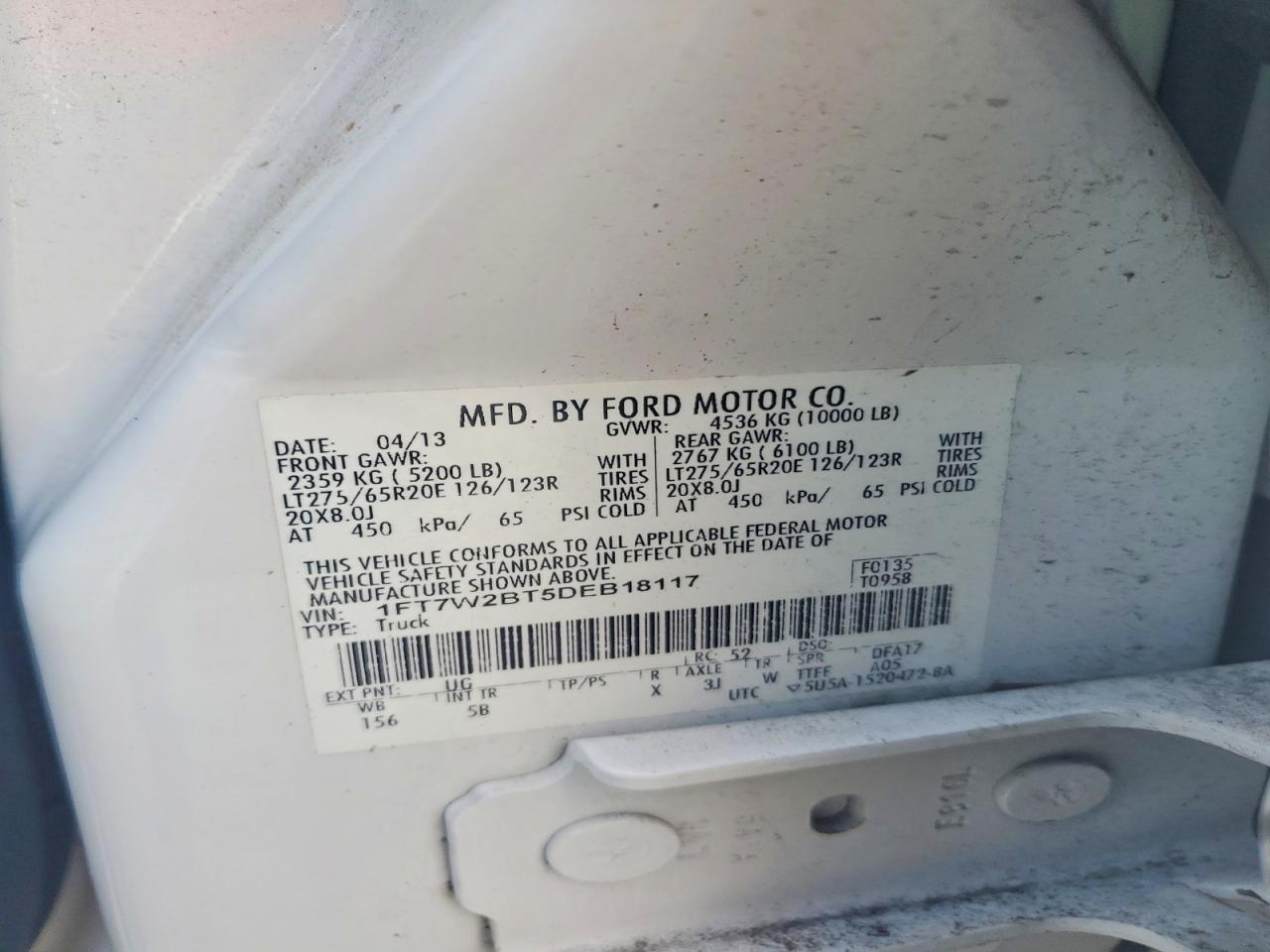 2013 Ford F250 Super Duty