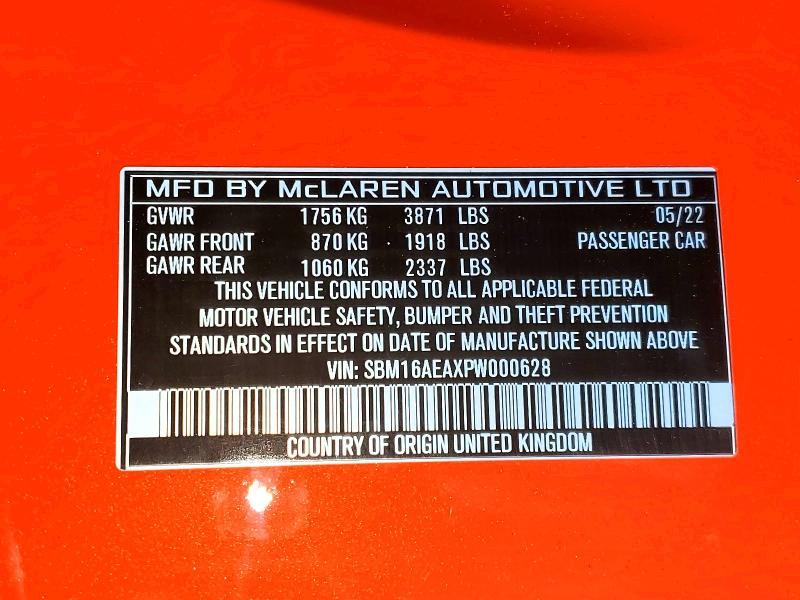2023 Mclaren Artura