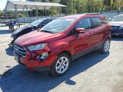 Ford salvage cars for sale: 2018 Ford Ecosport se