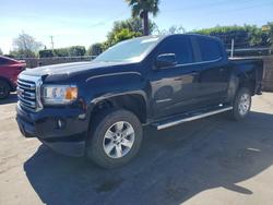 Salvage cars for sale from Copart San Martin, CA: 2018 GMC Canyon SLE