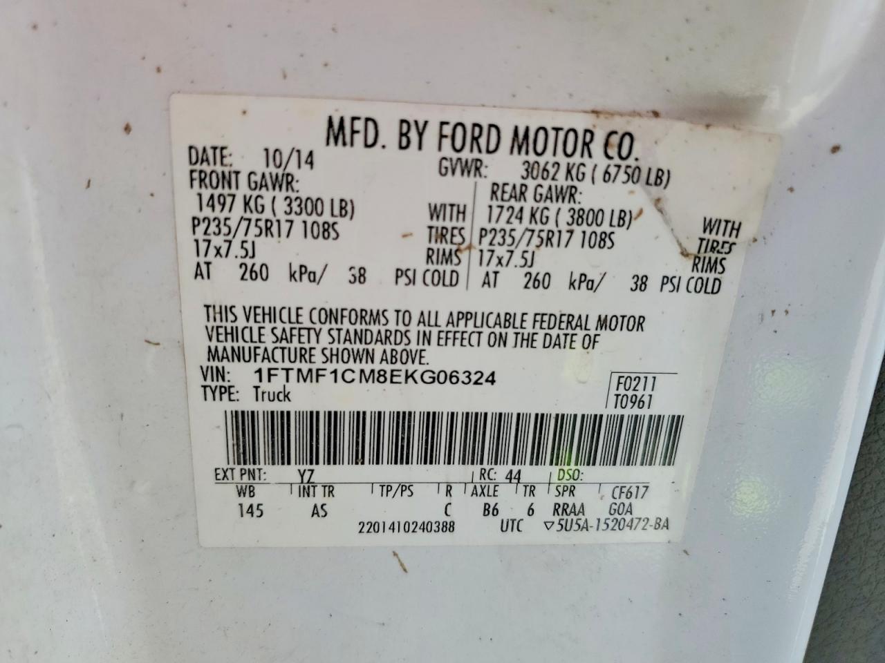 2014 Ford F150