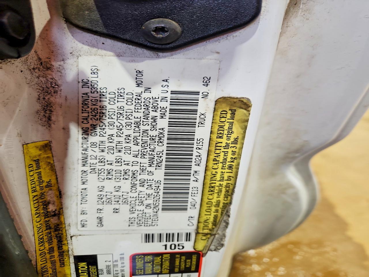 2009 Toyota Tacoma Base