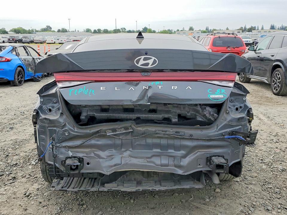 2024 Hyundai Elantra Hybrid Blue