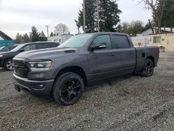 Salvage trucks for sale at Spanaway, WA auction: 2021 Dodge RAM 1500 BIG Horn