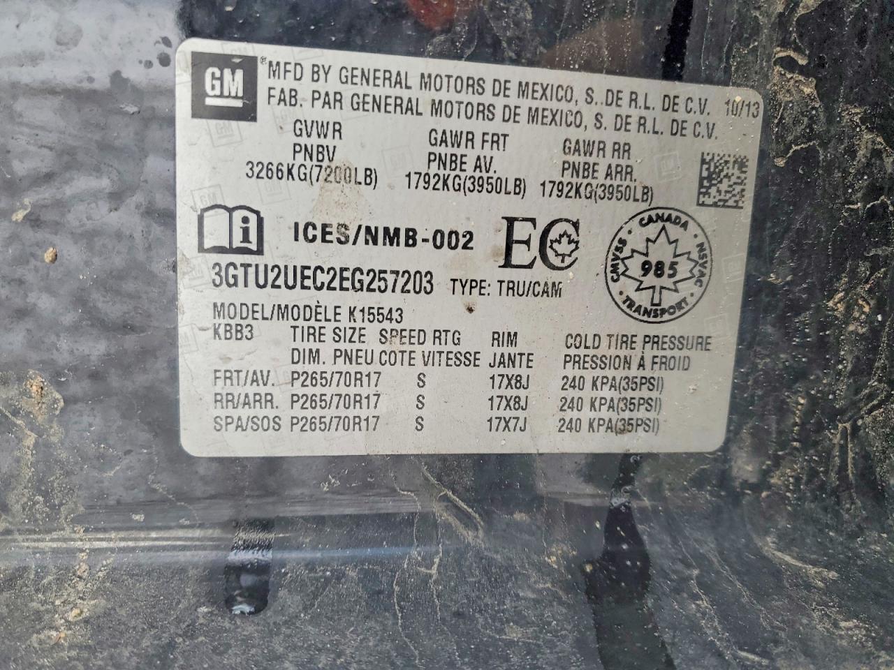 2014 GMC Sierra