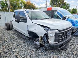 Salvage trucks for sale at Apopka, FL auction: 2025 Ford F350 Super Duty Truck Cab AND Chassis