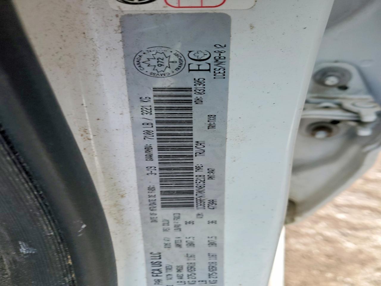 2019 Dodge RAM 1500 Tradesman