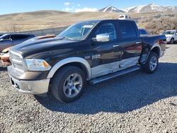 Salvage trucks for sale at Reno, NV auction: 2013 Dodge 1500 Laramie