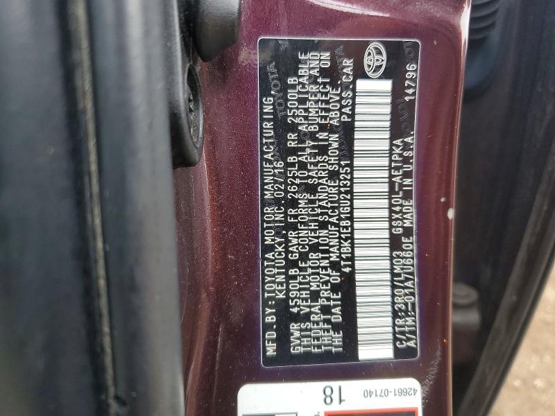 2016 Toyota Avalon Limited