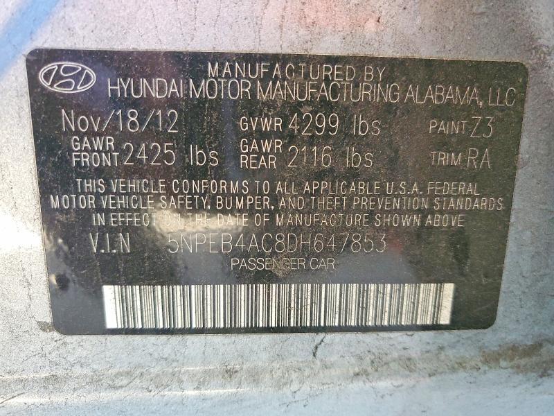 2013 Hyundai Sonata gls