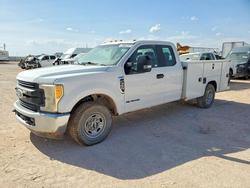 Salvage trucks for sale at Andrews, TX auction: 2017 Ford F350 Super Duty Utility / Service Truck