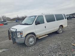 Salvage trucks for sale at Duryea, PA auction: 2010 Ford Econoline E350 Super Duty Wagon