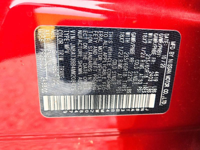 2021 Nissan Rogue sv