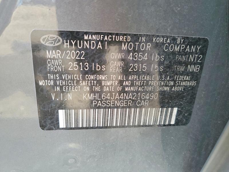 2022 Hyundai Sonata sel
