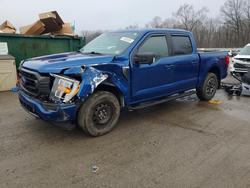 Salvage trucks for sale at Ellwood City, PA auction: 2022 Ford F150 Supercrew