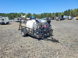 Salvage trucks for sale at Lufkin, TX auction: 2024 Master Tow 3.5SG2W60X10 Utility Trailer With Pressure Washer