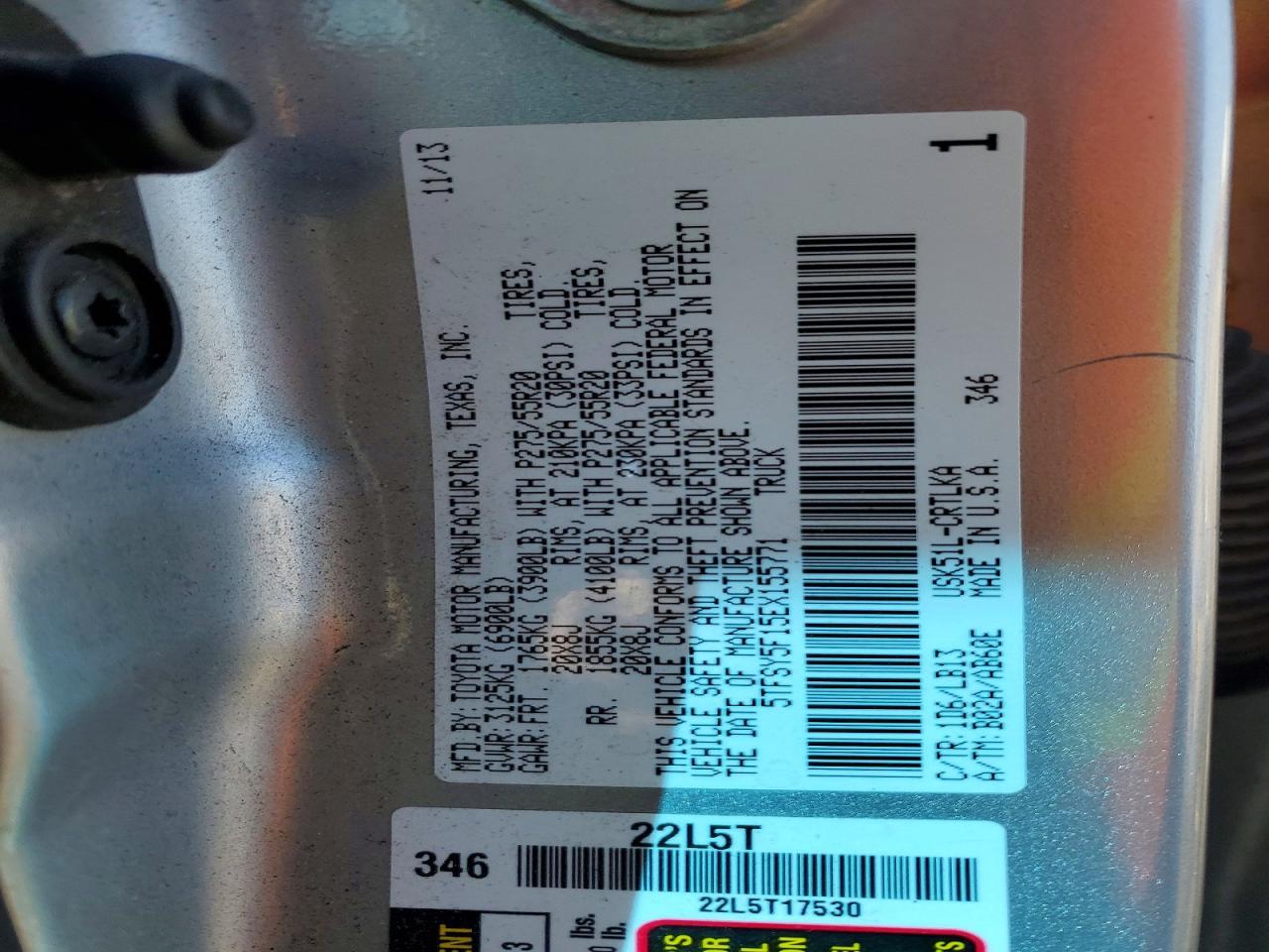 2014 Toyota Tundra Limited