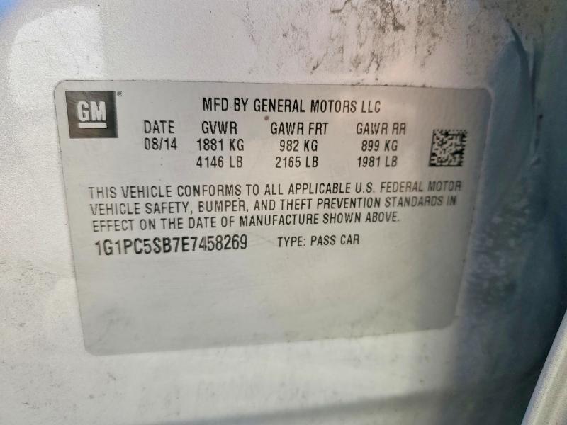 2014 Chevrolet Cruze lt