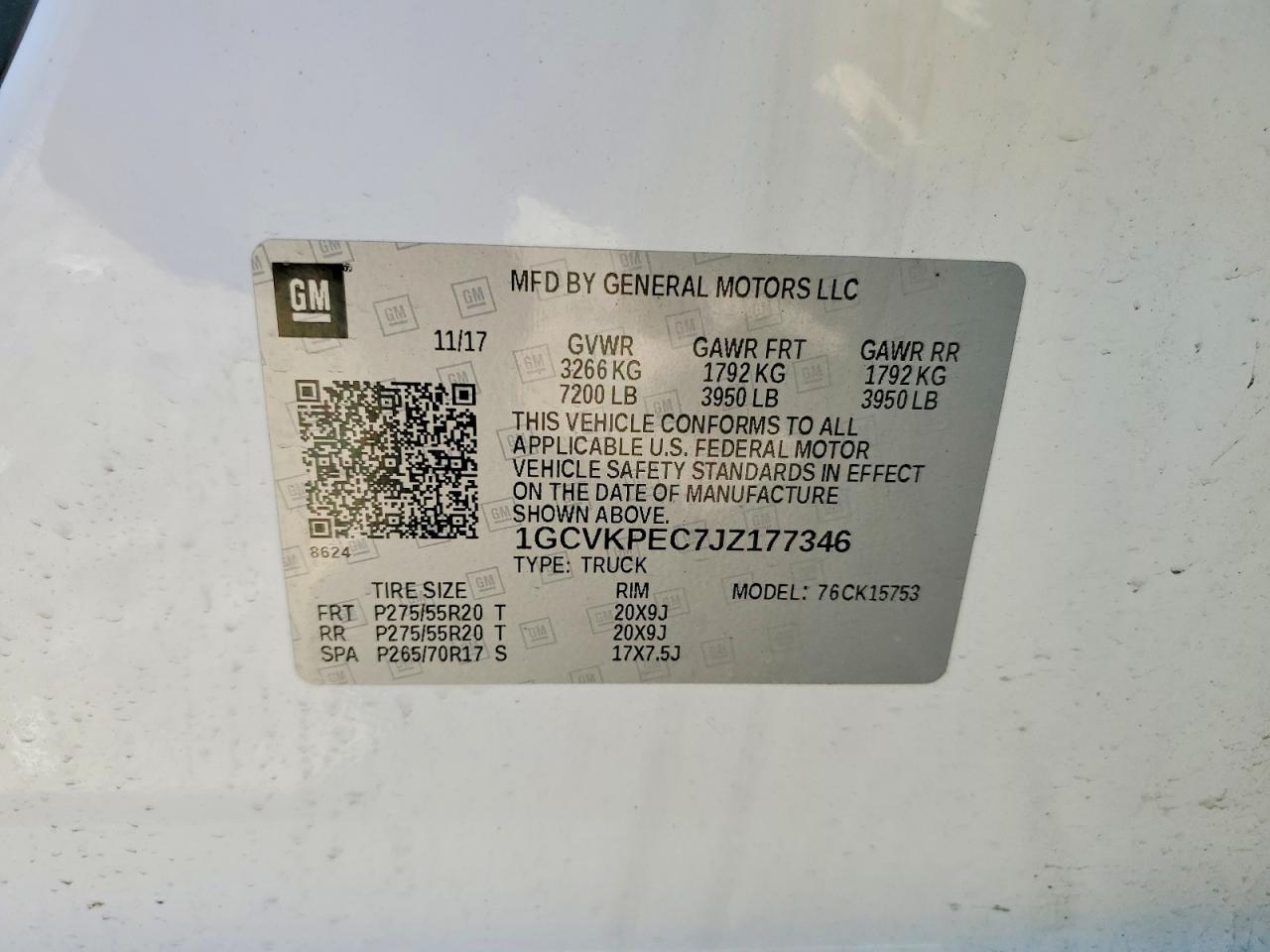 2018 Chevrolet Silverado K1500 Custom