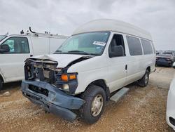 Salvage trucks for sale at Wilmer, TX auction: 2012 Ford E250 Utility / Service Van