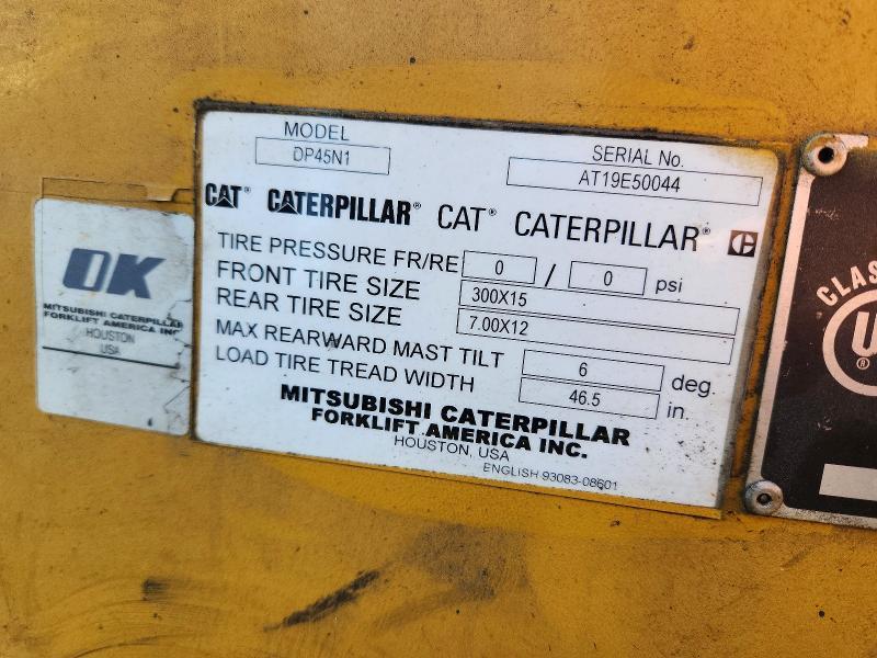 2019 Caterillar Dp45-forklift